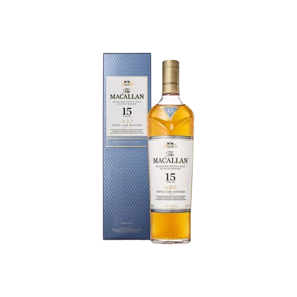 Macallan 15y Triple Cask